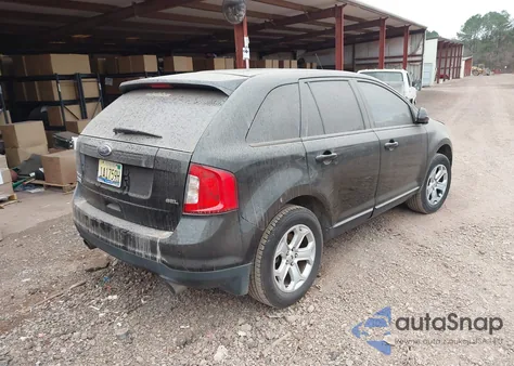 2012 Ford Edge Sel из США, поврежденный, VIN 2FMDK3JC8CBA04785